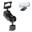 Suporte de espelho retrovisor com suporte de detector de radar para escolta