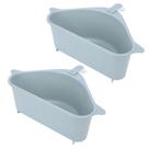 Suporte de esponja para pia de cozinha Caddy em forma triangular Fdit