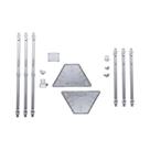 Suporte De Exibição De Armas Para Modelos De Mobile Suit 1/144 1/100, Funil DDB, Canhão Flutuante