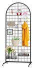 Suporte de exibição de painel de parede Grid VGMIu 60x160cm Black Metal
