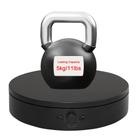 Suporte de exibição giratório ComXim Motorizado Lazy Susan Black