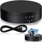 Suporte de exibição giratório Hicarer 360 graus motorizado preto