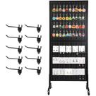 Suporte de exibição Pegboard NectaCol 60x150cm com base em T preta