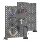 Suporte de exibição Pegboard TORACK Metal 30x40cm para exposições de artesanato