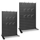 Suporte de exibição Pegboard Uppcasir para exposições de artesanato com 20 ganchos Suporte de exibição Pegboard Uppcasir para exposições de artesanato com 20 ganchos