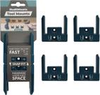Suporte de ferramentas StealthMounts compatível com Makita 18V LXT, pacote com 4 unidades, azul
