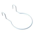 Suporte de Ferro para Treliça (17cm) Branco JC JARDIM