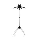 Suporte De Ferro Telescópico Ajustável Para Passar Roupa a Vapor 85-160cm Dobrável