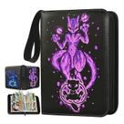 Suporte de fichário de 4 bolsos para cartas Pokémon +400 cartas