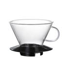 Suporte De Filtro De Café Tipo Kalita Wave 4cup-185 Preto