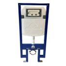Suporte de fixação para vaso sanitário suspenso - white
