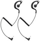 Suporte de fone de ouvido Listen Only para microfone de alto-falante, pacote com 2