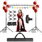Suporte de fundo GLOSHOOTING Photo Video Studio 3 x 3 m com bolsa