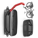 Suporte de garagem giratório MonteK para montagem na parede para bicicleta, capacidade de 30 kg