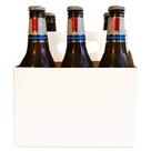 Suporte de garrafa de papelão, pacote com 6 pacotes Econo Pack para garrafas de 355-473 ml