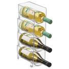 Suporte de garrafa InterDesign empilhável para água/vinho, 4 unidades