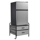Suporte de geladeira EazeHome Mini Suporte de geladeira com 2 gavetas de armazenamento