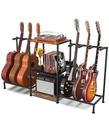 Suporte de guitarra LIFXIZE para guitarras acústicas múltiplas com prateleira