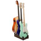 Suporte de Guitarra STRICH em Madeira para 2 Guitarras Elétricas e 1 Acústica