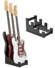 Suporte de guitarra YUHUBY 3 Solid Pine Wood para elétrico e baixo