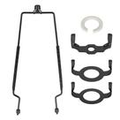 Suporte de harpa para abajur ALUCSET ajustável 22-30 cm com conversor