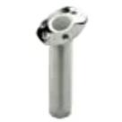 Suporte de haste C.E. Smith Flush Mount em aço inoxidável de 15 graus