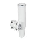 Suporte de haste Clamp-On Lee's Tackle em alumínio branco horizontal