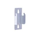 Suporte de haste de cortina Kenney Silver Lockseam Double