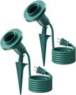 Suporte de holofote externo SURAIELEC Waterproof E26 Socket 120V Suporte de holofote externo SURAIELEC Waterproof E26 Socket 120V