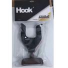 Suporte de instrumento hook p/parede fixo base madeira