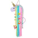 Suporte de laço de cabelo FIOBEE Unicorn para decoração de quarto de meninas