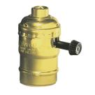 Suporte de lâmpada Leviton C20-07090-0PG 3 vias 250W em latão