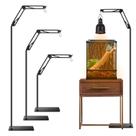 Suporte de lâmpada para répteis Suporte de luz para répteis DXOVEEN com braço giratório