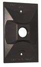 Suporte de lâmpada Tampa à prova de intempéries Sigma 14371BR Bronze 1/2"