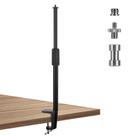 Suporte de luz de mesa TARION ajustável de 35 a 64 cm para luz de anel Suporte de luz de mesa TARION ajustável de 35 a 64 cm para luz de anel