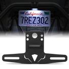 Suporte de matrícula KEMIMOTO UTV com luz para Can-Am Maverick Suporte de matrícula KEMIMOTO UTV com luz para Can-Am Maverick