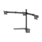 Suporte de Mesa Articulado Multivisao com Inclinacao para TRES Monitores de 10 a 24 Suporte de Mesa Articulado Multivisao com Inclinacao para TRES Monitores de 10 a 24