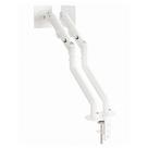 Suporte de Mesa Articulado para 2 Monitores de 15" a 34" Dual Iron Lift Rise Mode, Ajuste de altura, Pistão a Gás, Branco - RM-IL-02-W