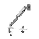 Suporte de Mesa Articulado para Monitor de 17" a 32" Elements Audaz Single, com Pistão a Gás, Branco - 72138