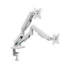 Suporte de Mesa Bluecase Ergo Flexy Branco BSMTS02-1B 2 Monitores 17” a 32” Articulado