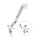 Suporte De Mesa Branco Ergo Flexy Para Monitor Articulado Suspensão 17" a 32" Bluecase BSMTS01U-1WBX