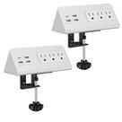 Suporte de Mesa de Cabeceira com Power Strip Emerising - 2 Portas USB-C Suporte de Mesa de Cabeceira com Power Strip Emerising - 2 Portas USB-C