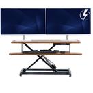 Suporte de mesa elétrico VIVO DESK-VE36N com altura ajustável de 91 cm Suporte de mesa elétrico VIVO DESK-VE36N com altura ajustável de 91 cm