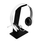 Suporte De Mesa Fone De Ouvido Headphone Headset Stand Alto Universal