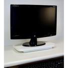 Suporte De Mesa Giratório 360 Para Monitor Branco