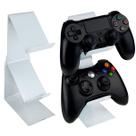 Suporte de Mesa Para 2 Controles Compatível com PS e Xbox Vexus - Branco Suporte de Mesa Para 2 Controles Compatível com PS e Xbox Vexus - Branco