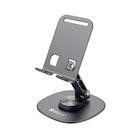 Suporte De Mesa Para Celular Alumínio Prata Rotação Hrebos SU-226