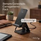 Suporte De Mesa Para Celular Com Carregador Personalizado Suporte De Mesa Para Celular Com Carregador Personalizado