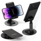 Suporte De Mesa Para Celular De Tablet Ajustável Dobrável 360 Branco Universal -