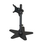 Suporte de mesa para monitores grandes com inclinação de atè 24 polegadas -suporte de sobrepor